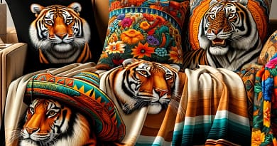 tiger blanket