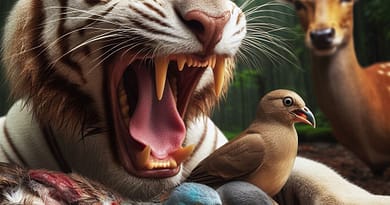 what do white tigers eat