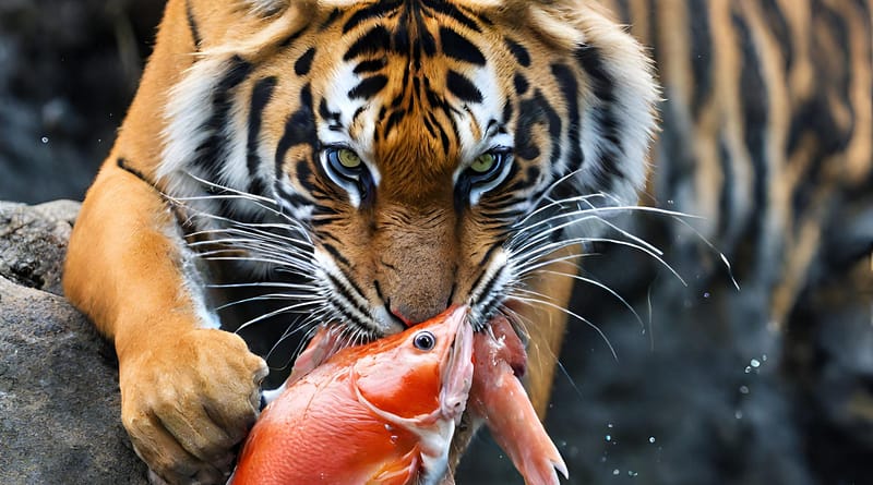 Does Tiger Eat Fish?