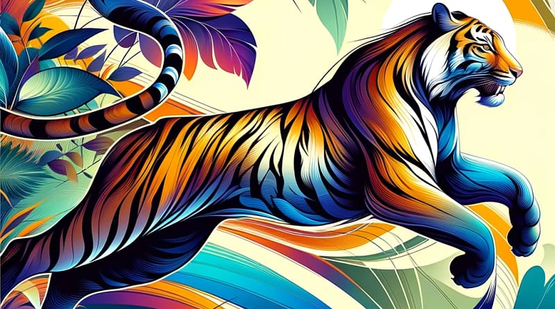 Tiger Illustrated: A Journey into the Artistic Wilderness